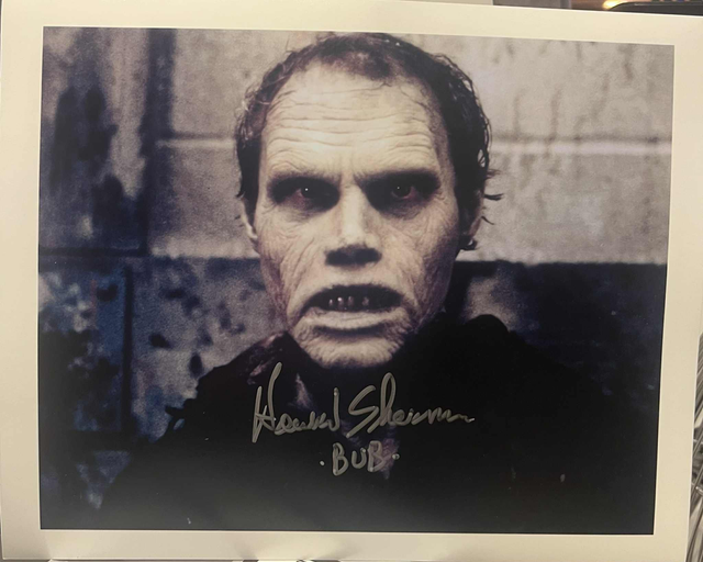 Howard Sherman Autograph (as Bub from Day of the Dead)