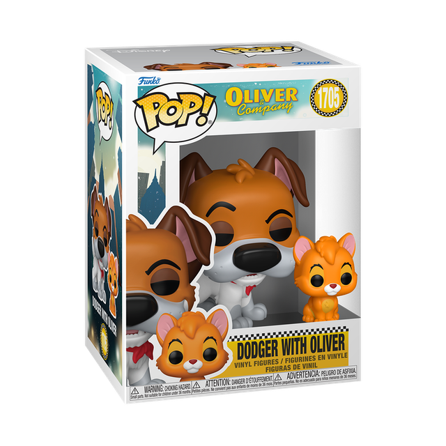 Funko POP! O&C - Dodger with Oliver