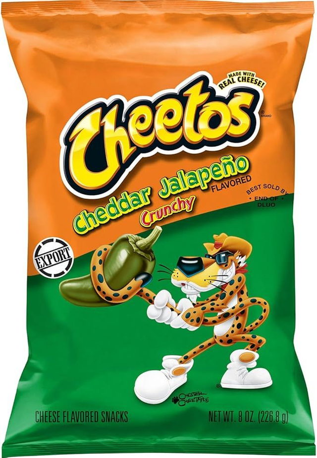 Cheetos Cheddar Jalapeno 226g