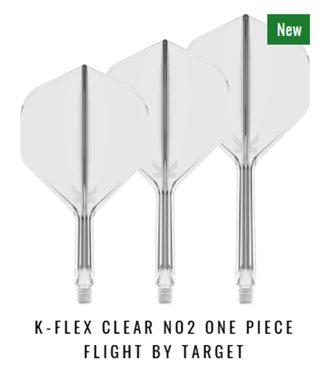 K-Flex Clear No2 One Piece Flight by Target 
