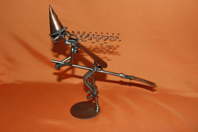 Schraubenmännchen, Schweißkunst, Hexe