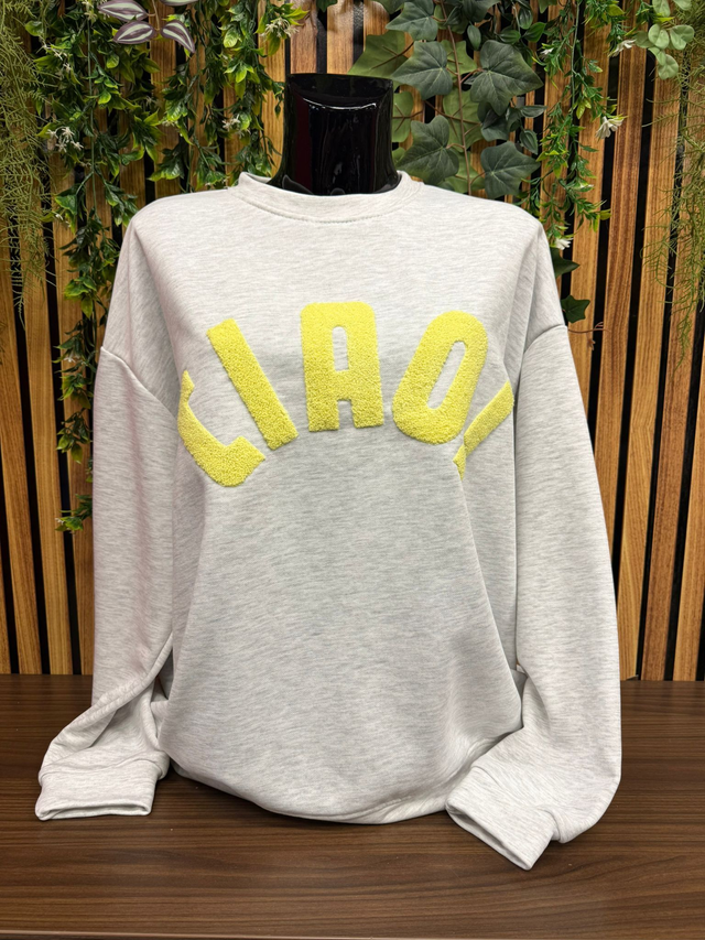 Sweater Ciao - Grijs