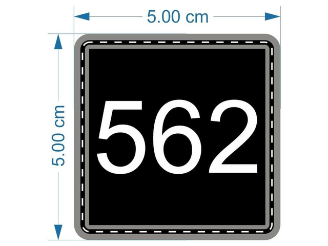 Carré 5x5 pvc &quot;562&quot;