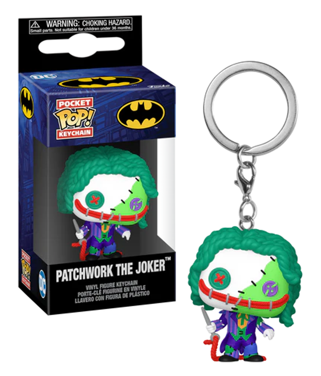 DC PATCHWORK - Pocket Pop Keychain - Joker 🃏🎨