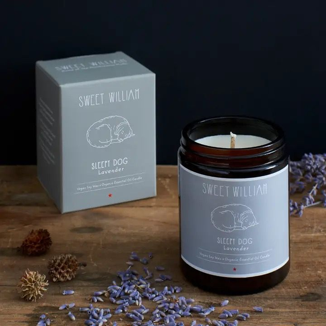 Sweet William Organic Candle - Sleepy Dog