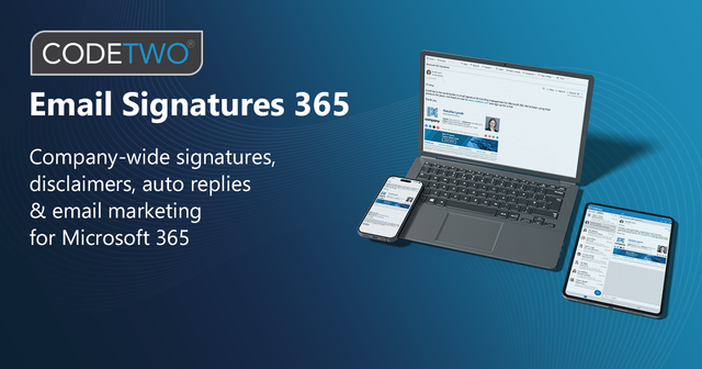 CodeTwo Email Signatures 365