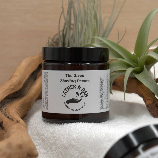 Shave Cream: The Siren with Patchouli and Lime Essential Oils