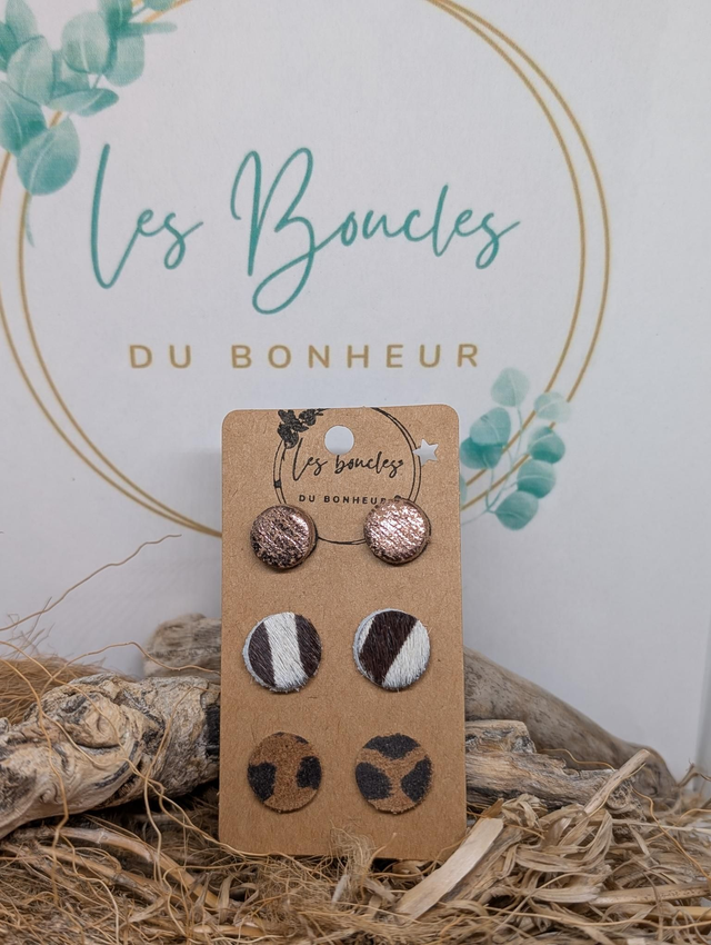 Lot de 3 paires de puces pu023