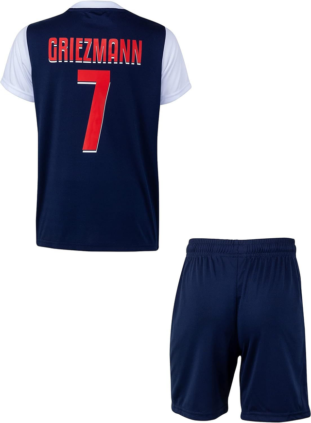 Equipe de FRANCE de football Maillot Short Enfant Griezmann FFF - Collection Officielle