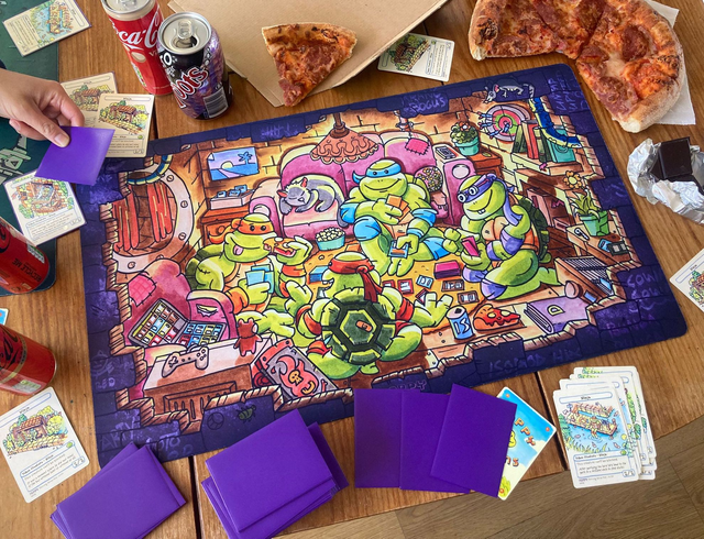 Turtle Game Night Playmat