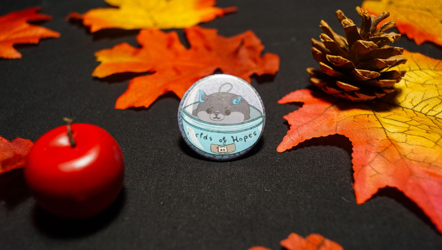 Badge de 37 mm fiels of hopes 