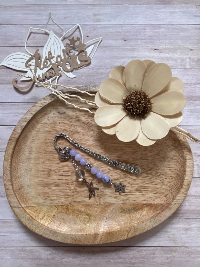 Marque-page "Murmure de Libellule" – Calcédoine