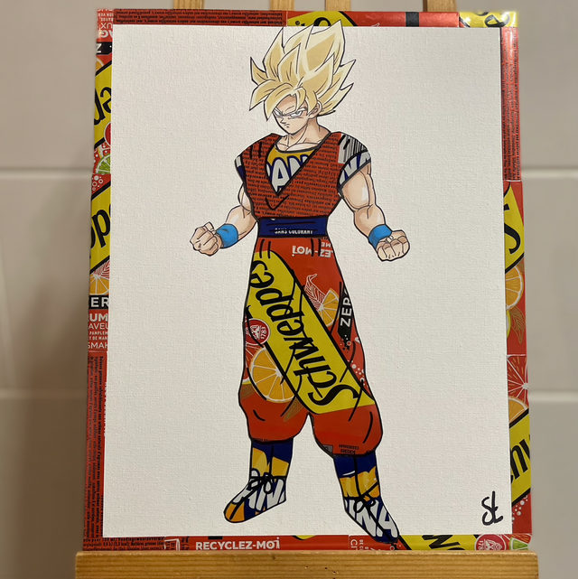 Tableau Manga vintage 