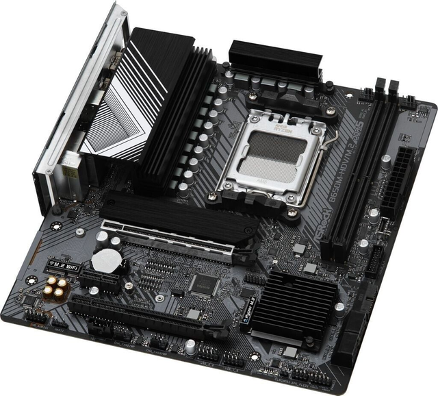 02.2.0048 – Scheda Madre ASRock B650M‑HDV/M.2 AM5 – Micro‑ATX entry‑level per Ryzen 7000