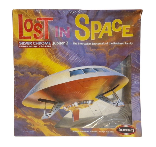 Lost in Space Jupiter 2 Silver Chrome limited edition model kit