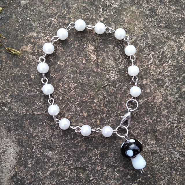 Black Amanita Bracelet 