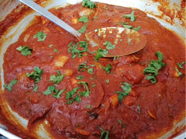 Chicken vindaloo 