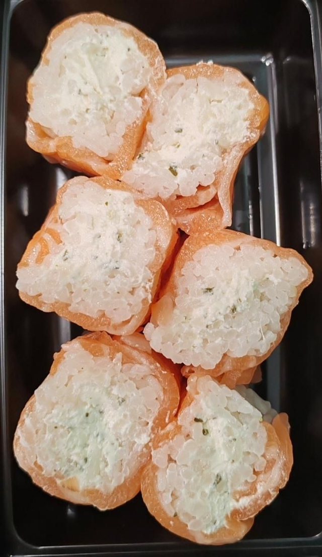 Salmon roll fromage tartare ×6