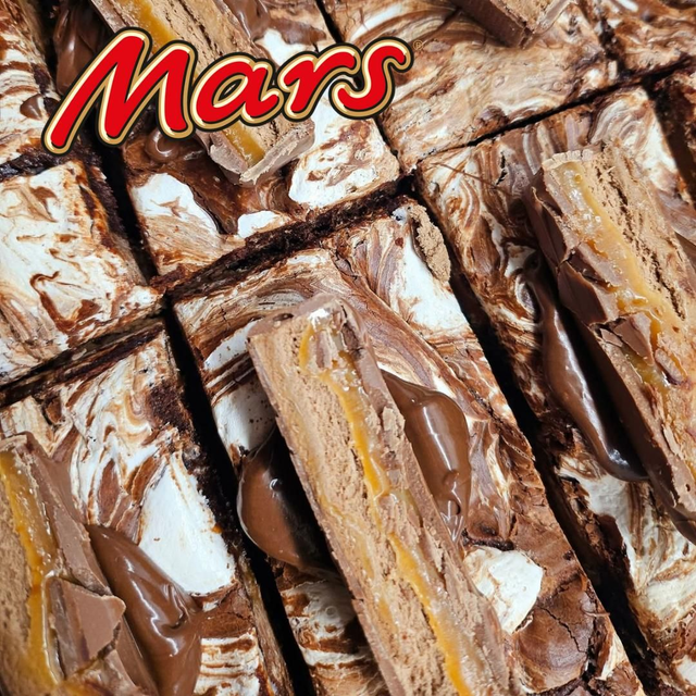 Mars Brownie Slice 