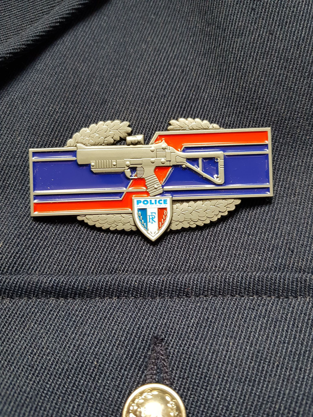 Insigne métallique PM Opérateur LBD