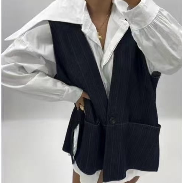 CAMISA CHALECO SANDRA 