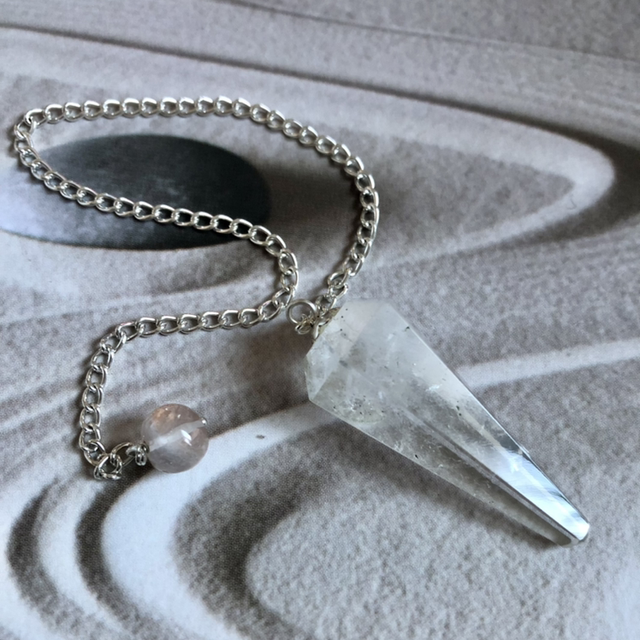 Pendule Cristal de roche 