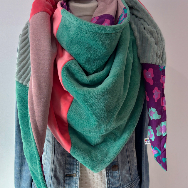 Maxi Chèche Double Patchwork 328