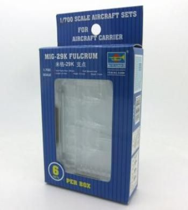 trumpeter 1/700 mig-29k fulcrum 6 set
