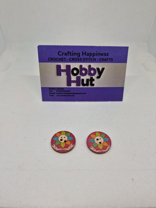 Vintage Style Buttons (26) 2cm