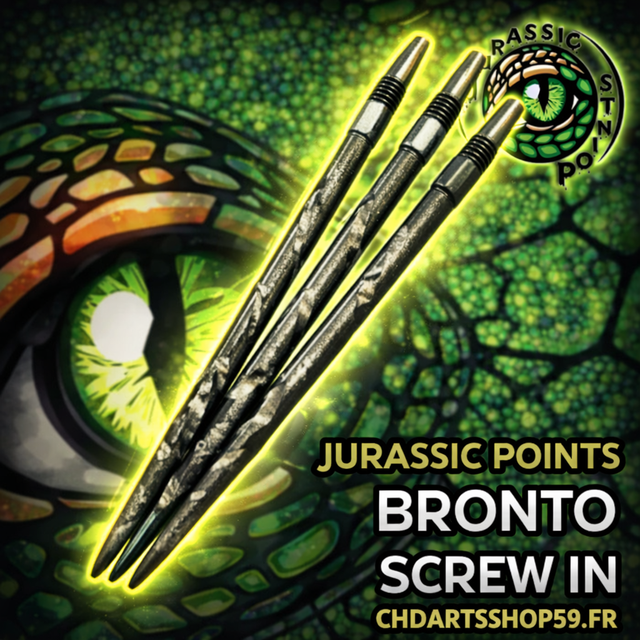 5.Jurassic Points Bronto Screw In (Swiss Point)