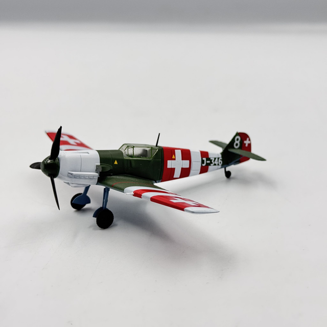 Messerschmitt Me 109E Schweizer Luftwaffe J-346 Fl Kp 8 in Neutralitätsbemalung