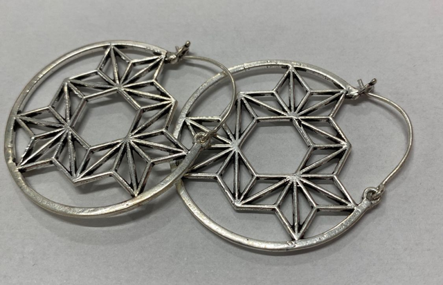 Pendientes aretes  mandala