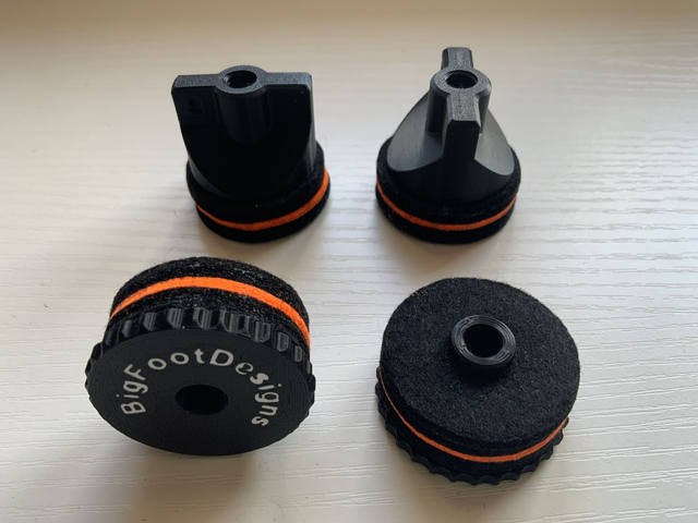 Crash, Ride and Splash Cymbal Sleeves, Felts and Nuts - 2 Sets