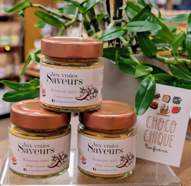 Houmous épicé de "Aux vraies saveurs"