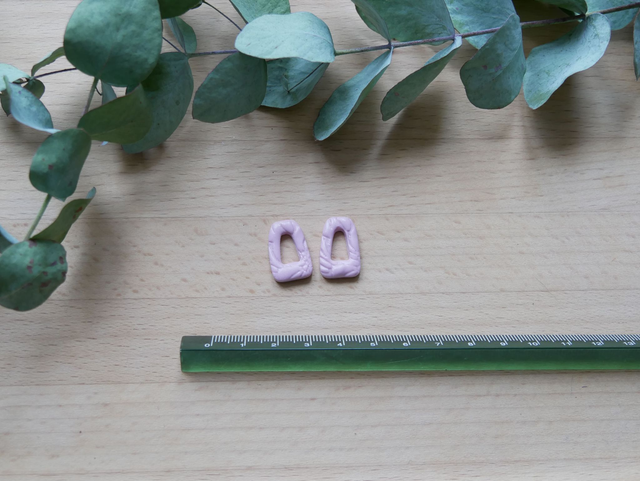 Mini trapèzes roses