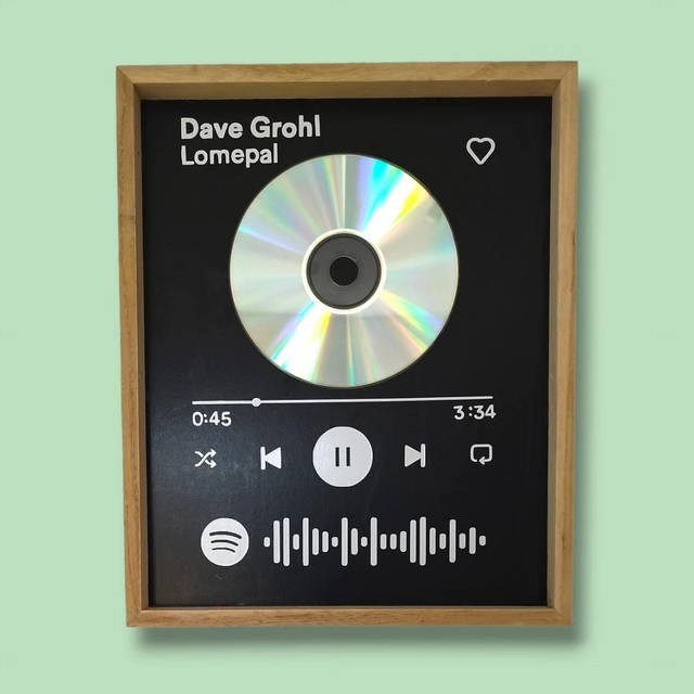 Tableau Code Spotify personnalisé 