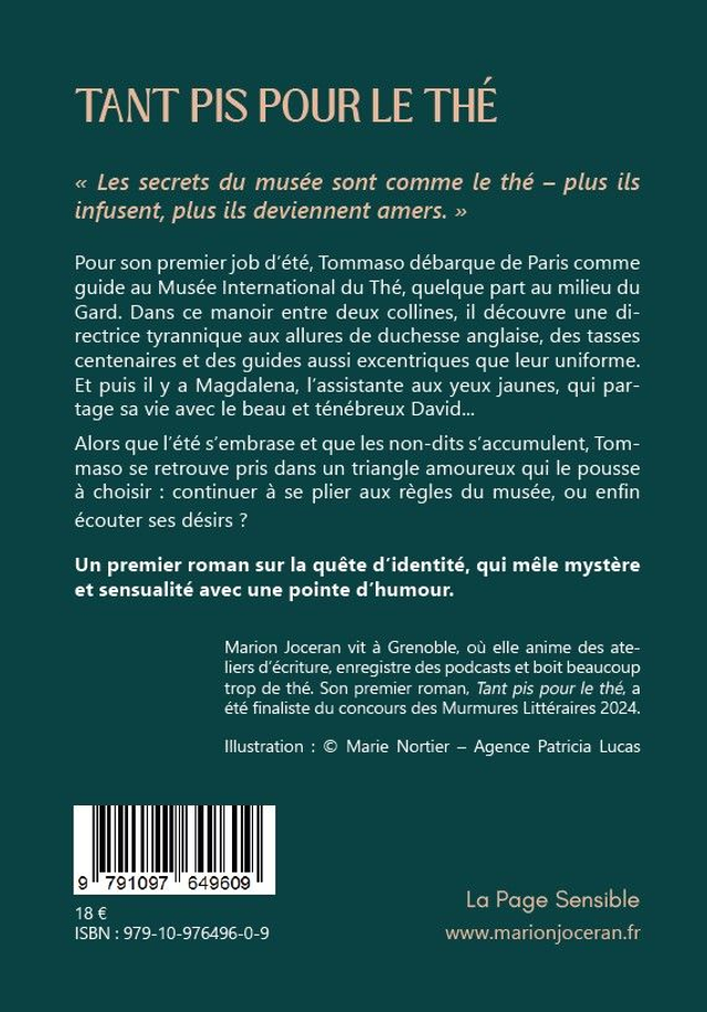 Tant pis pour le thé, par Marion Joceran - Broché