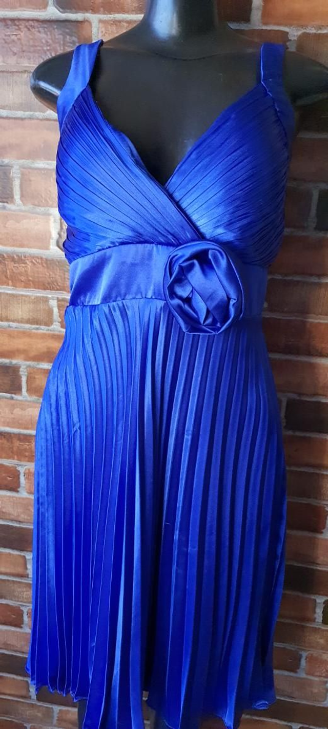 Vestido De Festa,  Azul, T/G