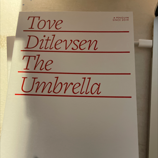 Umbrella Tove Ditlevsen