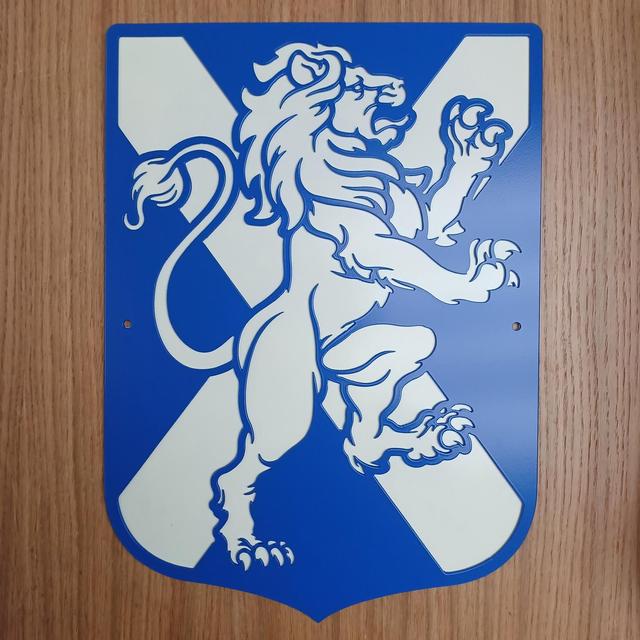 Scotland Lion Rampant Shield Plaque