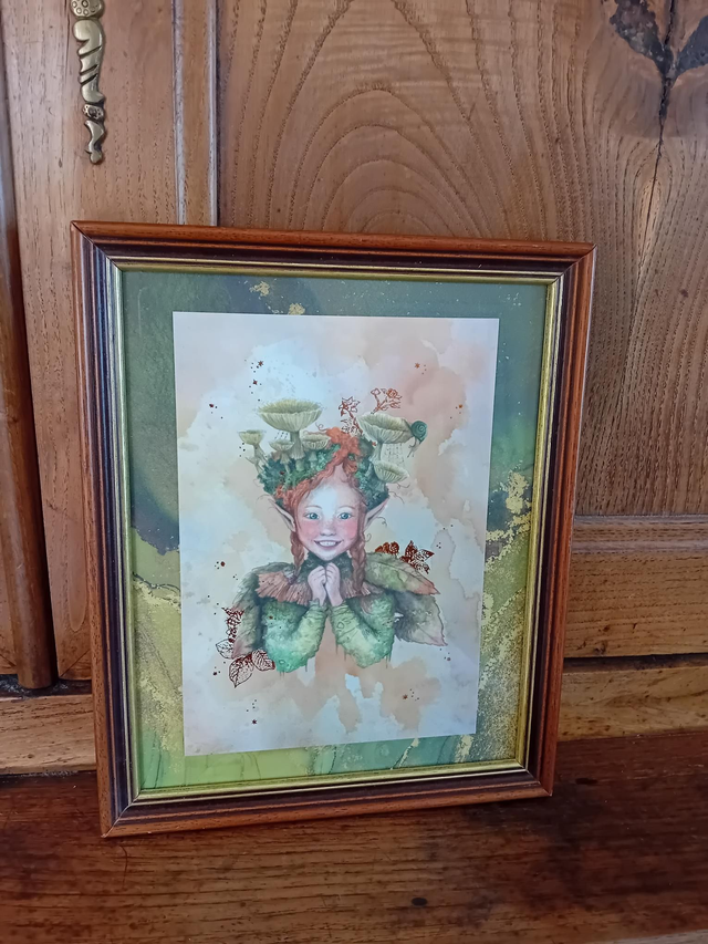 Grand cadre - &quot;Fée de la forêt&quot;