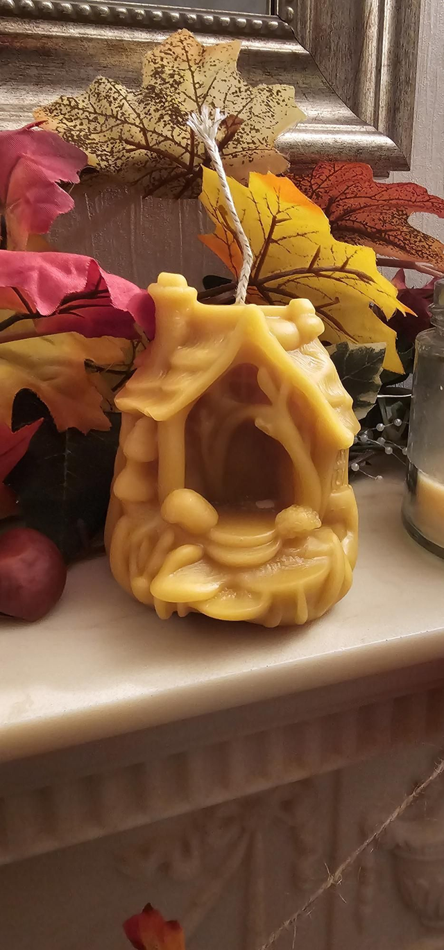 Woodland Hollow Beeswax Candle