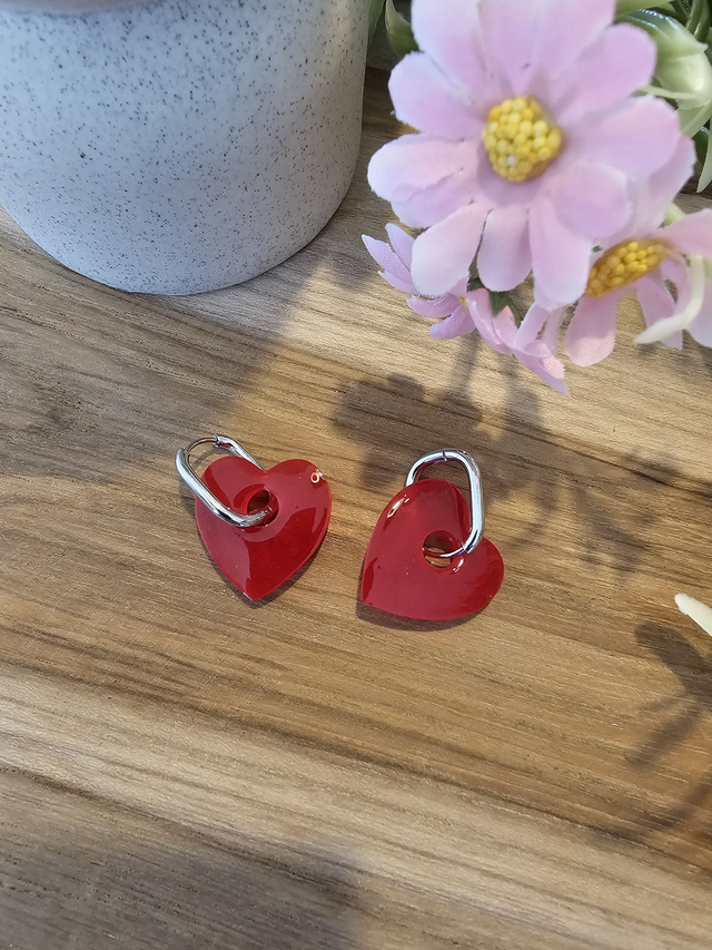 🏵️​FLOWER POP MINI COEUR interchangeable rouge🏵️