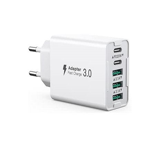 Hongyee Chargeur USB 50 W 5 Ports 