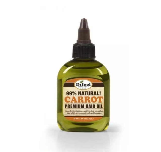 DIFEEL: PREMIUM HAIR OIL - CARROT OIL 75ML