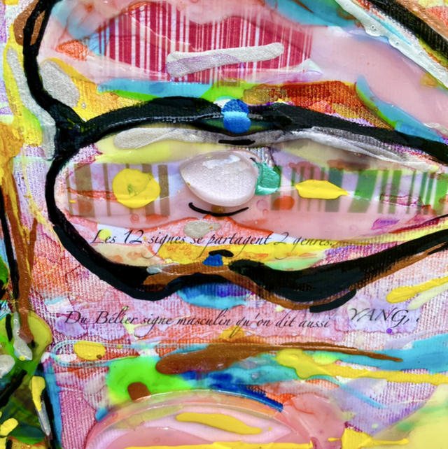 Zodiac - 100x100cm - 2025