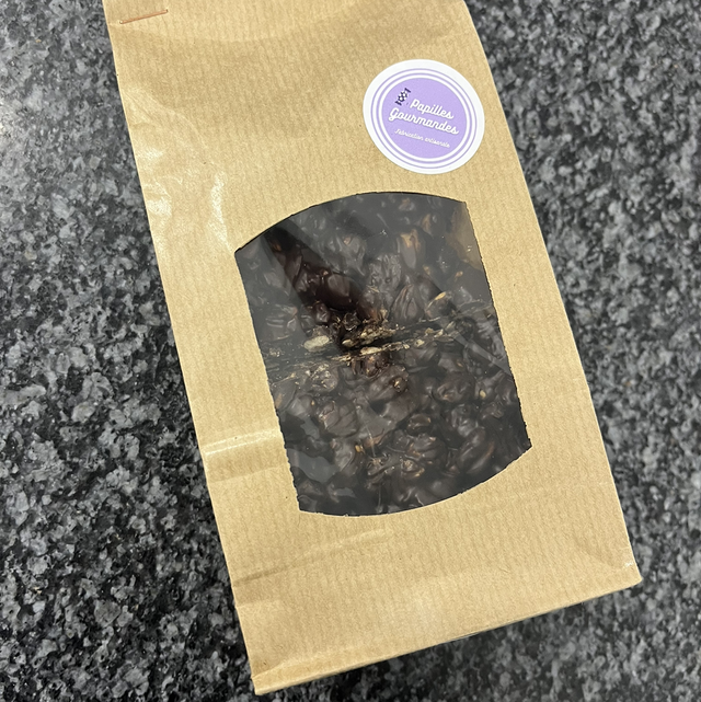 Carré gourmand noir