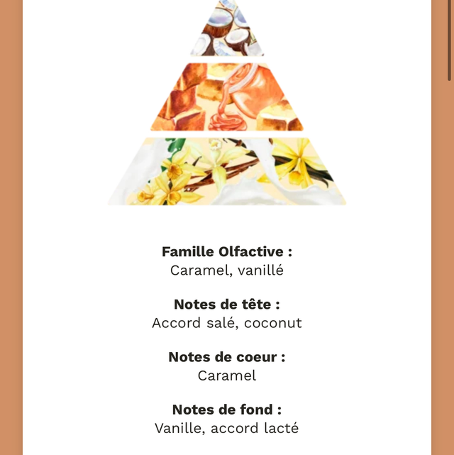 Bougie Surprise ! - Caramel XL