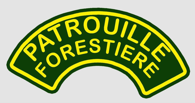 Patch pvc Patrouille Forestiere