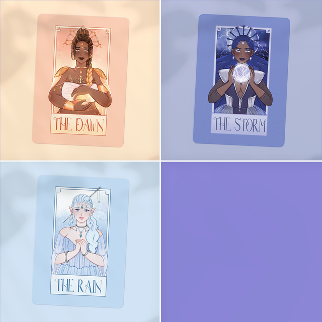 Prints A5 TAROTS CÉLESTES #2